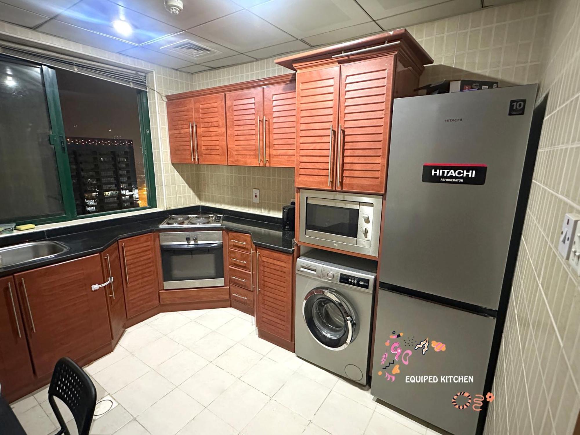 Nomad Partition Room In Barsha Heights 3 Mins To Icm Metro Дубай Екстериор снимка